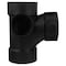 Charlotte Pipe And Foundry Charlotte Pipe 3 in. Hub X 3 in. D Hub ABS Sanitary Street Tee ABS004160800HA - alternate 4